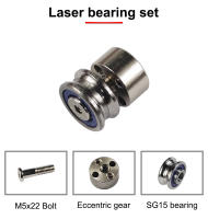 Rodamientos De Bolas Profundidad HUNST U SG15 Con Tornillos De Fijación Gratis Doble Filo Pequeño Para Transmisión Pulley Y Rueda Eje Excéntrico - details 0