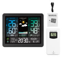 Estación Meteorológica Electrónica Con Pantalla De Color Inteligente Temperatura Humedad Predicción Del Clima Alarma Multilenguaje 8 Enlaces - details 7