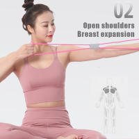 Banda De Resistencia Para Yoga Y Fitness Accesorios De Gimnasio De Goma Para Ejercicios De Cuello Y Estiramiento Para Mujeres Equipo De Entrenamiento - details 1
