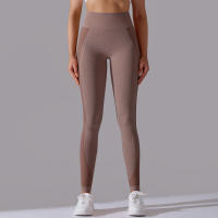 Mallas de Yoga de nailon para mujer, pantalones deportivos de cintura alta, elásticos, ajustados, transpirables, para entrenamiento - details 19