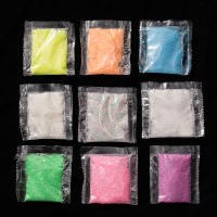 10g De Polvo De Brillo En Oscuridad Para DIY Partículas Luminosas Y Fluorescentes Para Decoración De Múltiples Uso En Resina Epoxy Silicona Molde De Hueso Y Joyería - details 0