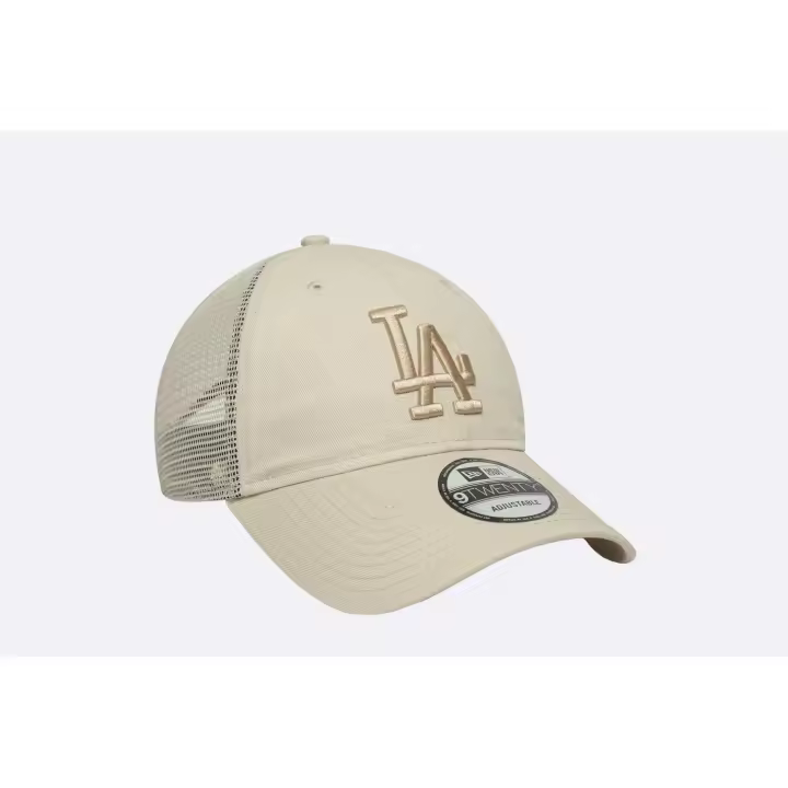 New Era | Gorra LA Dodgers MLB Washed 9TWENTY Trucker Crema - 1