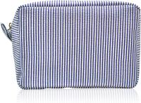 Bolsa de Cosméticos para Mujer, Bolsa de Cosméticos de viaje, Gran capacidad, portátil, a Rayas, Bolsa de Cosméticos Dulce, Bolsa de almacenamiento para Mujer, Bolsa de ASEO, Bolsa de - details 0