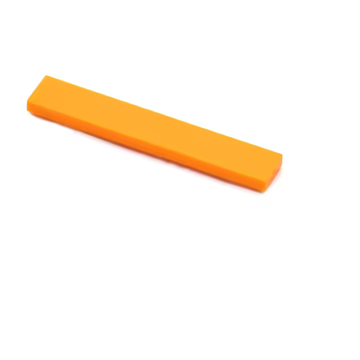 100pcs Bloques De Construcción DIY En 11 Colores Láminas 1x6 Suaves Compatible Con Marcas Juguetes Educativos Creativos Para Niños - 1