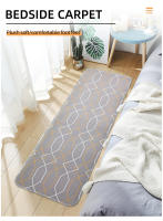Carpetas De Piso De Peluche Para Dormitorio Y Sala De Estar Antideslizantes Y Resistente Al Desvanecimiento Tapete De Madera Del Sofá Del Café Para Adultos - details 0