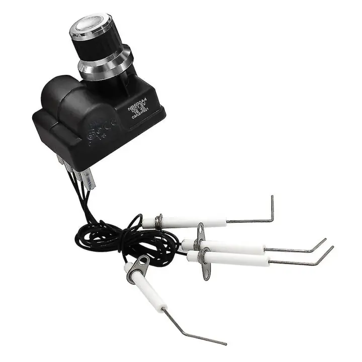 Kit de enchufe de Parrilla para Blackstone 28 pulgadasplancha, 4 Salida universal AA Platería Plata cubierta Chispa - 1