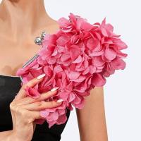 Bolso de mano de noche para mujer, pequeño bolso floral con cadena para bodas, fiestas, bailes de graduación - details 2