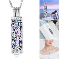 Joyería De Memoria Para Ashes Colgante De Vial Urnita De Cremación De Vida Del Árbol Para Mujeres Y Hombres Enlace De Ancestralidad - details 3