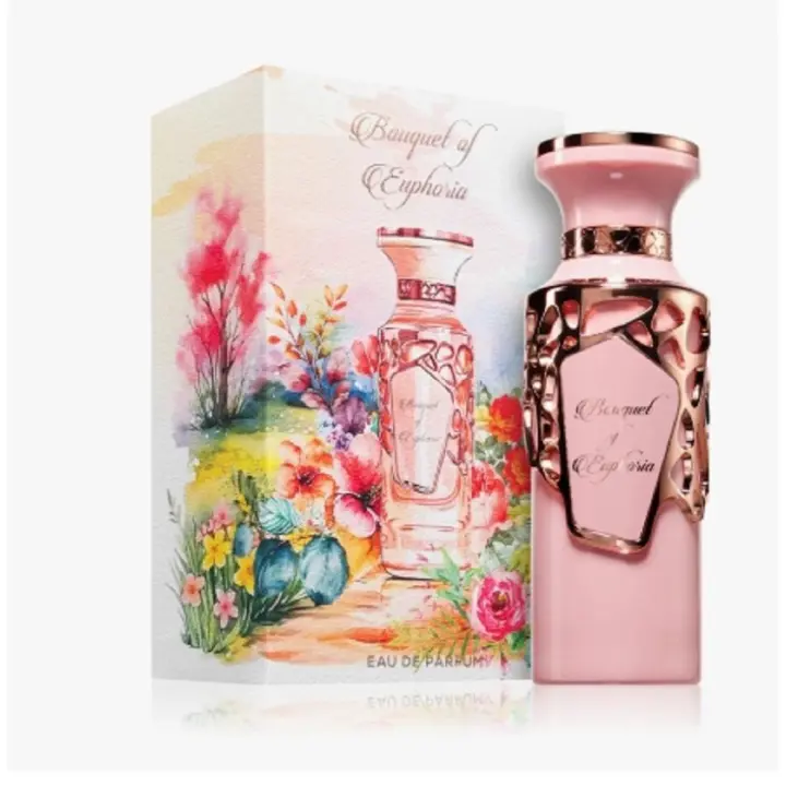 Perfume Bouquet of Euphoria de Fragrance World Para Mujer | Eau de Parfum 100% Original | Edp Femenino | 100ml - 1