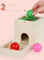 Juguete Montessori De Madera Kit De Juego Para Desarrollo Temprano En Edad De 3-6 Años Sorteo De Formas Y Caída De Bolas Caja De Permanencia De Objetos Con Monedas Y Zanahorias Para Niños Pequeños - details 21
