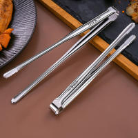 Pinzas De Barbacoa En Acero Inoxidable Utensilios De Cocina Para Ensalada Pescado Carne Asada Buffet Pinzas De Servicio Metálicas - details 5