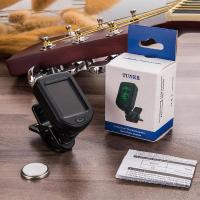Afinador Digital Cromático T-02 Afinador De Guitarra Clip-on Tamaño Mini Para Acústica Ukulele Violín Con Pantalla LCD - details 3