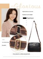 Bolso Bandolera De Cuero Genuino De Alta Calidad Para Mujer Estilo Designer Marca Kangaroo Lujo Suave Cremallera Y Bolsillos Internos - details 8