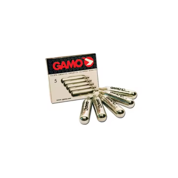 Gamo cargas co2 cajas de 5 cargas de 12 grs ref 6212470 - 1