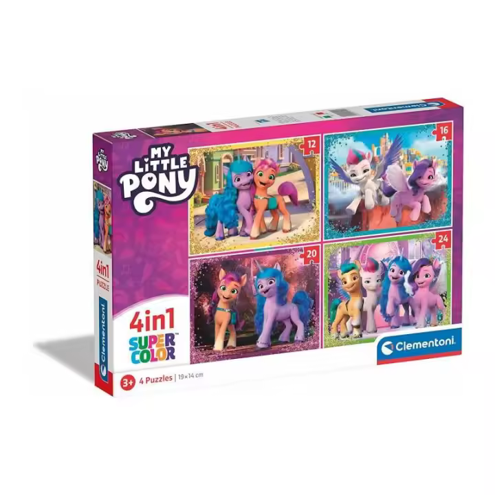 PUZZLE 12-16-20-24 PIEZAS MY LITTLE PONY DE CLEMENTONI - 1