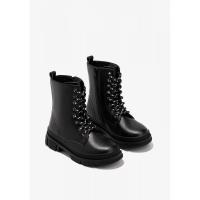 Botas militares niña CONGUITOS 591004 MILITAR BLACK 29915 23I - details 0