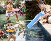 Pistola de Agua Electrica,Electric Water Gun,Pistola de Agua Niños con Succión Automática de Agua,Puede Contener 200 Bombas de Agua,Alcance hasta 12M, para Niños y Adultos Playa Piscina Agua Juguete Divertido - details 5