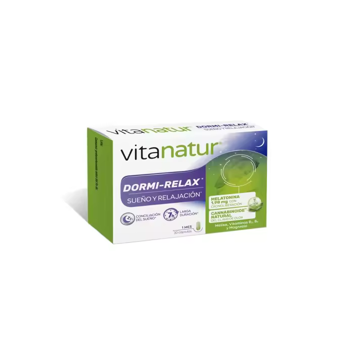 Dormi Relax sueño y relajacion 30 capsulas Vitanatur - 1