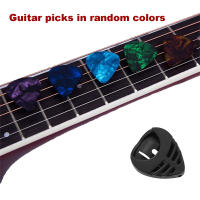 Juego De 10 Piezas De Palillos Para Guitarra Y 1 Portapalillos 6 Espesores Aleatorios Para Acústica Eléctrica Bajo Ukulele - details 1