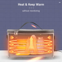Horno Portátil Para Coche Calentador De Alimentos Mini Con Pantalla Digital 8L Caja De Almuerzo Eléctrica Para Viajes Camping Picnic - details 4
