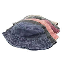Gorro De Pescador De Leno Estilo Coreano Color Sólido Retro Lavado Sombrero De Vaquero Para Hombres Y Mujeres Con Pico Ancho Protección Solar Casual - details 12
