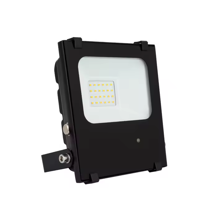 Ledkia Foco Proyector LED 20W 140 lm/W IP65 HE PRO Regulable con Detector de Movimiento Radar - 1