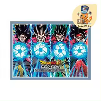 60 Fundas Dragon Ball, Super Saiyan 4 - Cartas Pokemon Originales Tcg - 1