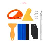 Kit De Herramientas Para Vinilo De Coche Láminas De Ventana Espátula De Vinilo Cuchillo Cortador Herramientas De Adornos Para Vehículos - details 17