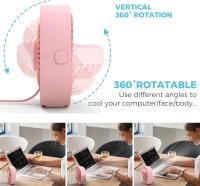 Mini Ventilador de Escorio USB Silencioso - 3 Velocidades - details 2