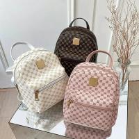 Mochila De Moda Para Niñas Mochila Pequeña Para Escuela Bolso Cruzable Versátil Con Cierre De Cremallera Bolsa Diaria Para Compras - details 2
