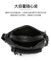 Bolso de hombre para Mujer, de Piel sintética, con textura de gran capacidad, moda, sencillo, para Madres de Mediana Edad. - details 4