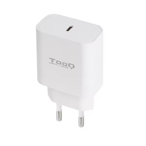 Tooq tqwc-pdusbc20w usb-c wall charger pd20w white - 1