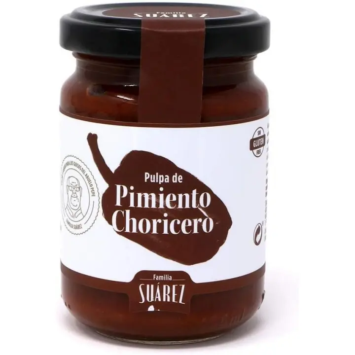 FAMILIA SUAREZ Pulpa de pimiento choricero - Tarro cristal 135grs - 1