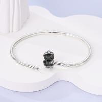 Pulsera De Plata 925 Para Mujer Con Cierre Original Y Cadena De Serpiente Adecuada Para Colgar Charm Brillo Zirconia Pulsera Clásica Para Fiestas - details 61