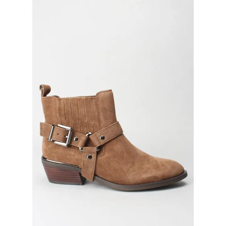 botin hebilla crosta brown ALMA EN PENA - 1