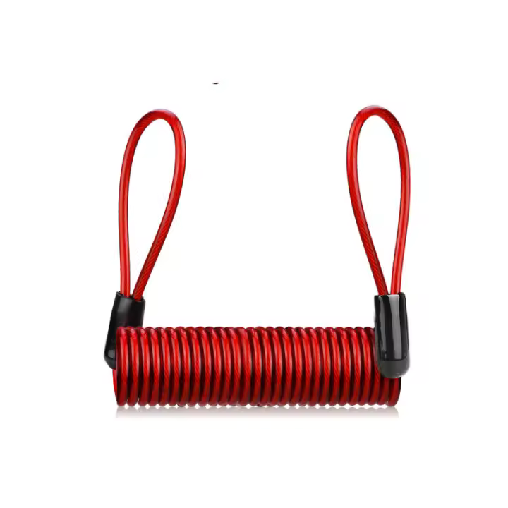 Cable De Seguridad Para Bicicleta 1.5m Con Alarma Y Bloque De Disco Antirrobo Para Motocicleta/Moto Scooter Accesorios De Protección Y Seguridad - 1