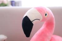 Muñeco De Peluche Flamenco Rosa 25cm 40cm Juguete Suave Para Niños Regalo De Boda Alta Calidad Animal De Peluche - details 14