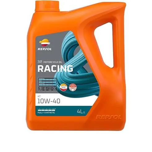 Aceite repsol moto racing 4T 10W40 4 Litros - 1