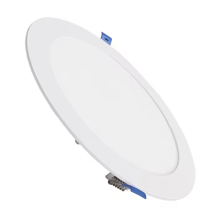 LED ATOMANT Downlight LED Panel Extraplano Redondo 225 mm 20 W, 1800 lúmenes, corte estándar 205 mm, driver incluido, diseño ultrafino, instalación empotrada, ideal para techos de escayola, clase de eficiencia energética E - 1