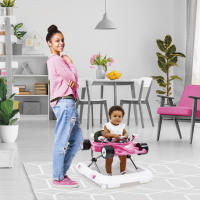 Asalvo Andador Interactivo con Juegos Sonoros Hamilton – Altura Regulable y Movimiento Libre, Plegado Fácil y Tejido Lavable - details 2