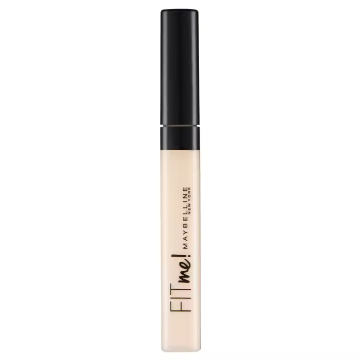 Maybelline New York | Corrector de Ojeras e Imperfecciones Fit Me Acabado Natural Pieles Muy Claras - 6,8ML - 1