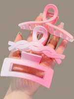 Juego De 8 Piezas De Pinzas Para El Cabello De Moda En Color Cerezo Minimalista Para Mujeres Y Niñas Accesorios Para Fiesta - details 1