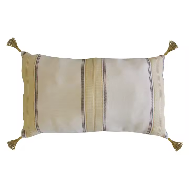 Cojín Rayas Tassels 30x50 cm - 1