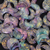 10 Piezas De Hueso De Luna Transparente Hecho a Mano Para DIY Pulsera Collar Joyería De Oídos Accesorios De Material De Vidrio - details 0