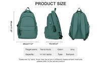 Mochila Grande Impermeable Para Mujer Con Capacidad Para Portátil Bolsa De Viaje Cute Girl Escuela Para Chicas Adolescentes - details 1
