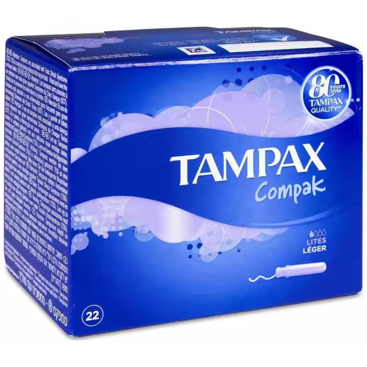 Tampax Tampones Compak Lites 24Uds - 1