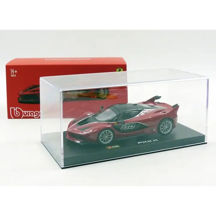 BURAGO MODELO FERRARI FXXK METAL ROJO 1/43 - 1