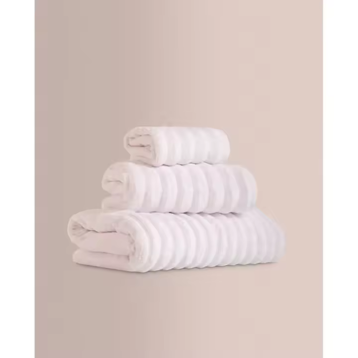 Juego de Toallas Arlet Blanco, 100% Algodón, Don Algodón - 1