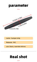 10PCS Almohadillas Anticolisión Para Puertas De Coche Textura De Fibra De Carbono Anticollisiones Del Portón Delantero Y Trasero - details 9