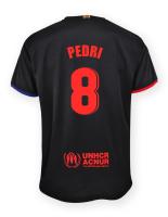 FC Barcelona Camiseta 2ª Equipación 2024/25 Replica con Licencia Oficial - Dorsal 8 PEDRI - Adulto - details 0